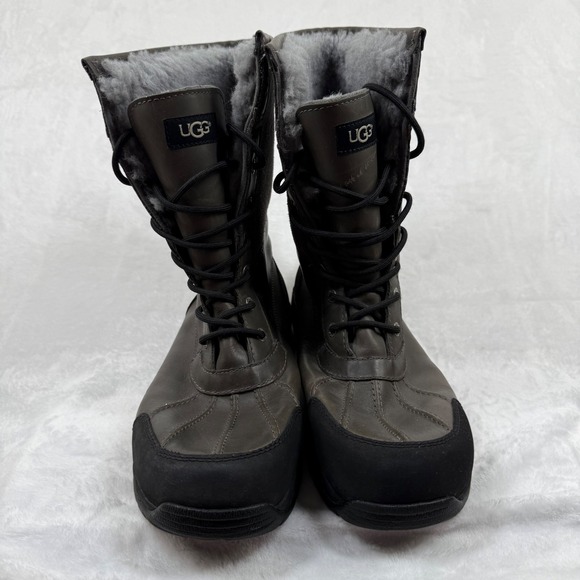 UGG Butte Mens Stout Waterproof Leather Snow Boots‎ 5521 Vibram Sole Size 13 main image 7